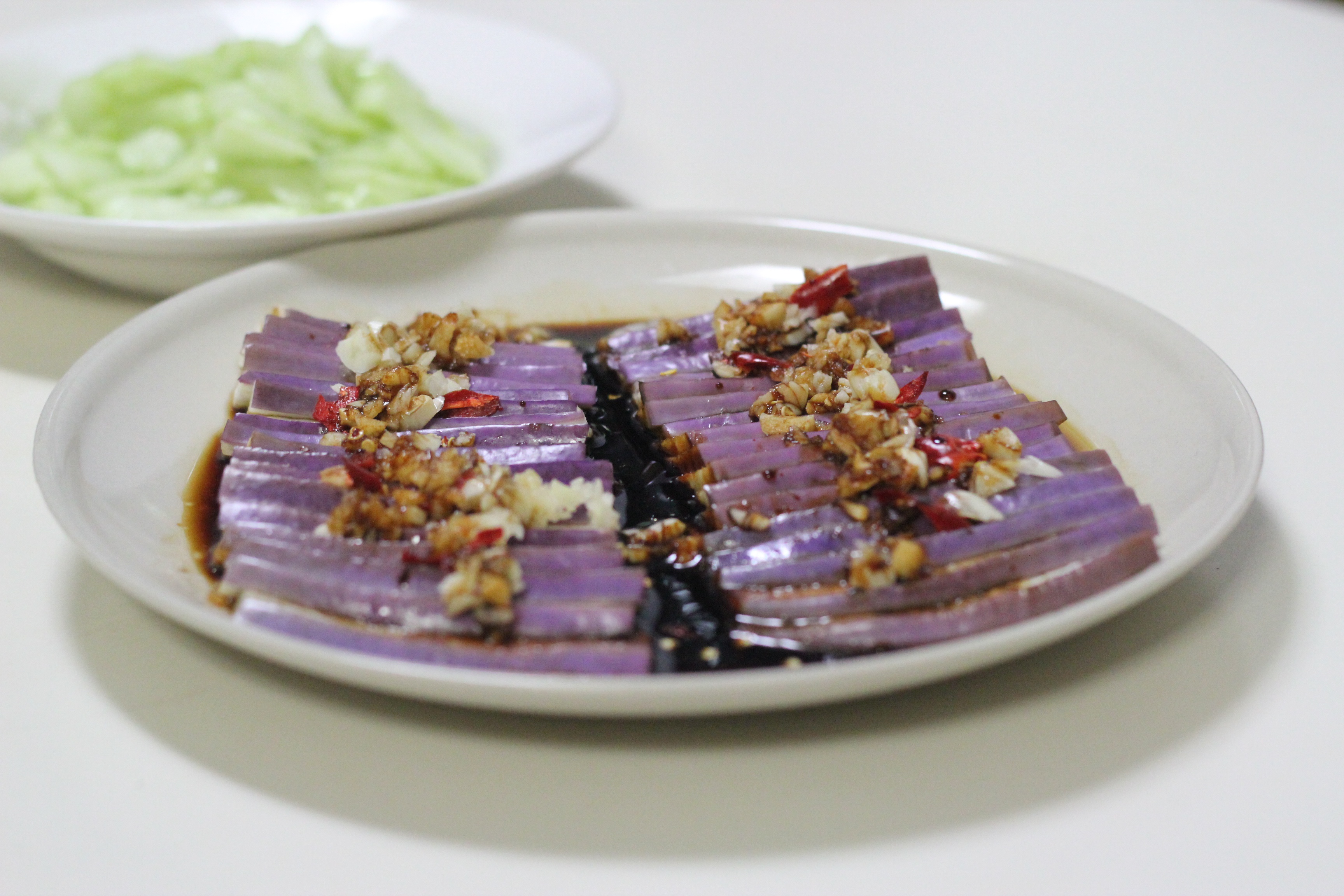 蒜香茄条