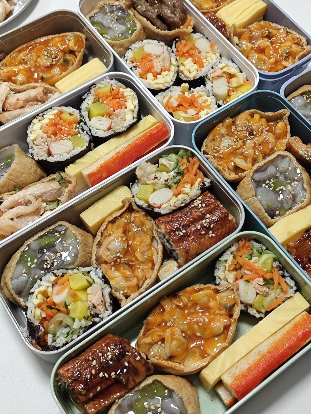 高颜值的紫菜包饭