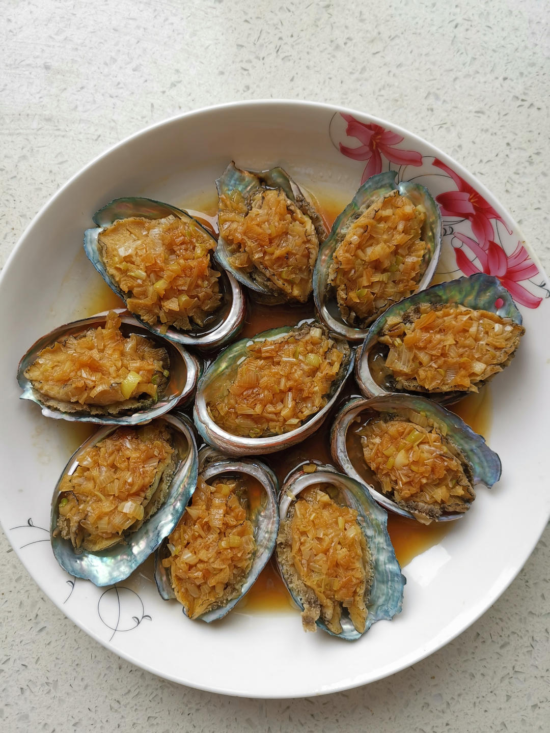 百吃不厌清蒸鲍鱼