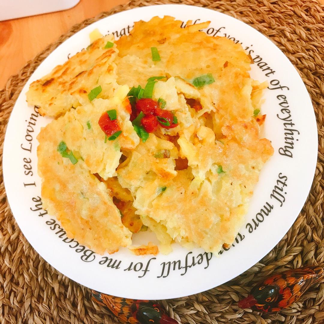鸡蛋土豆饼