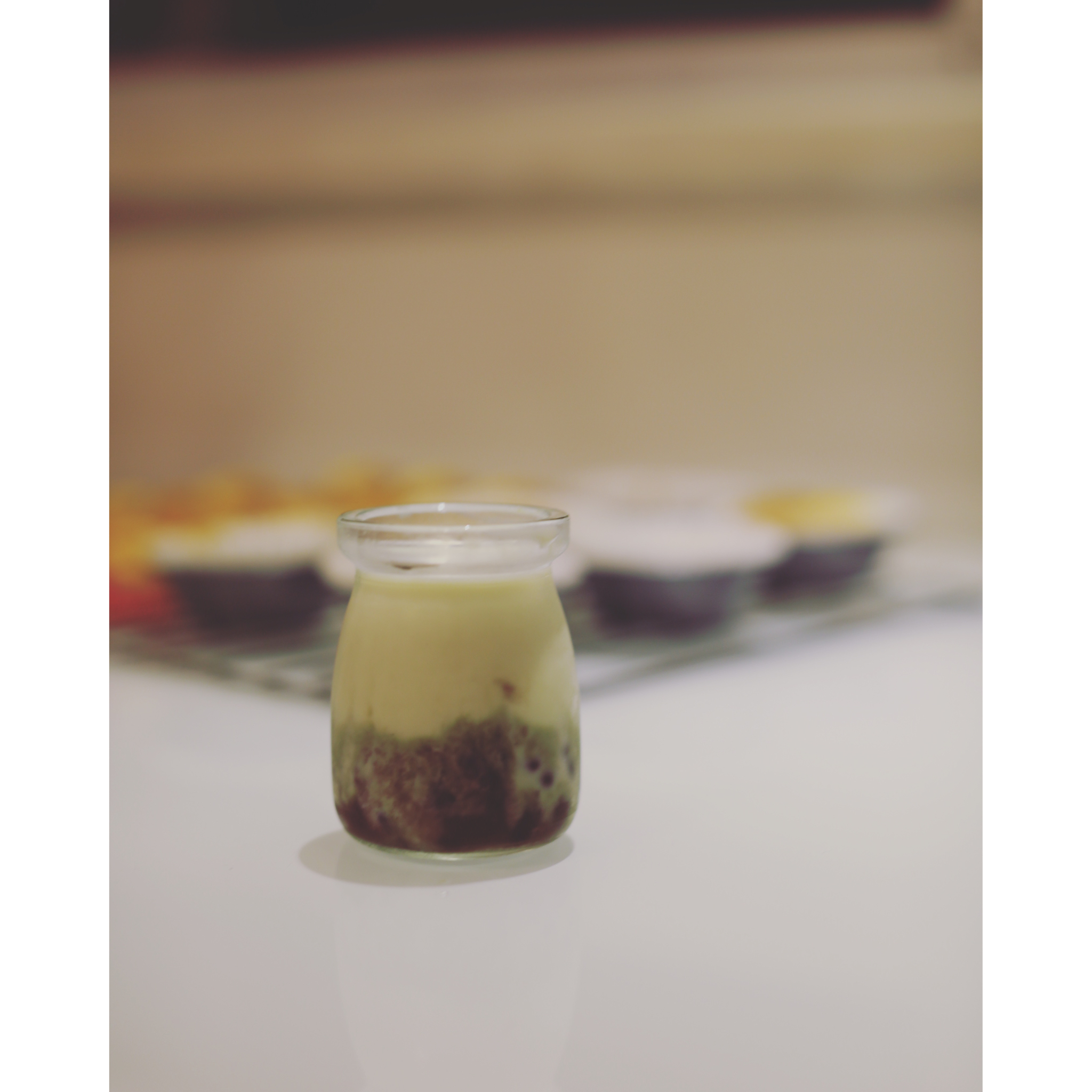 翡翠抹茶牛奶布丁