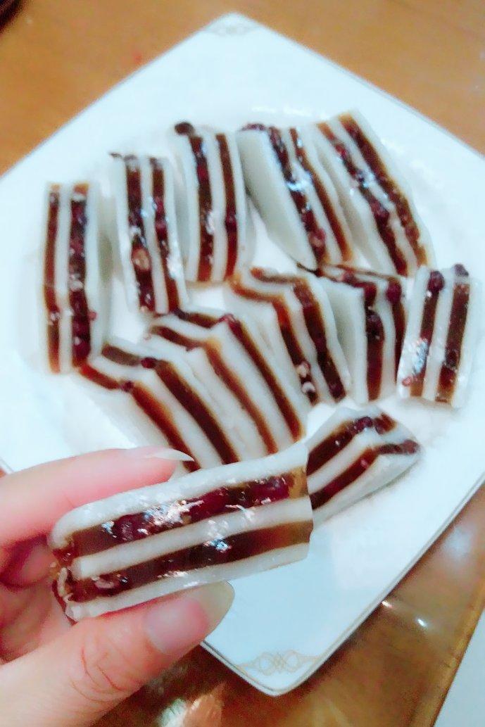 椰汁红豆糕(马蹄粉版)