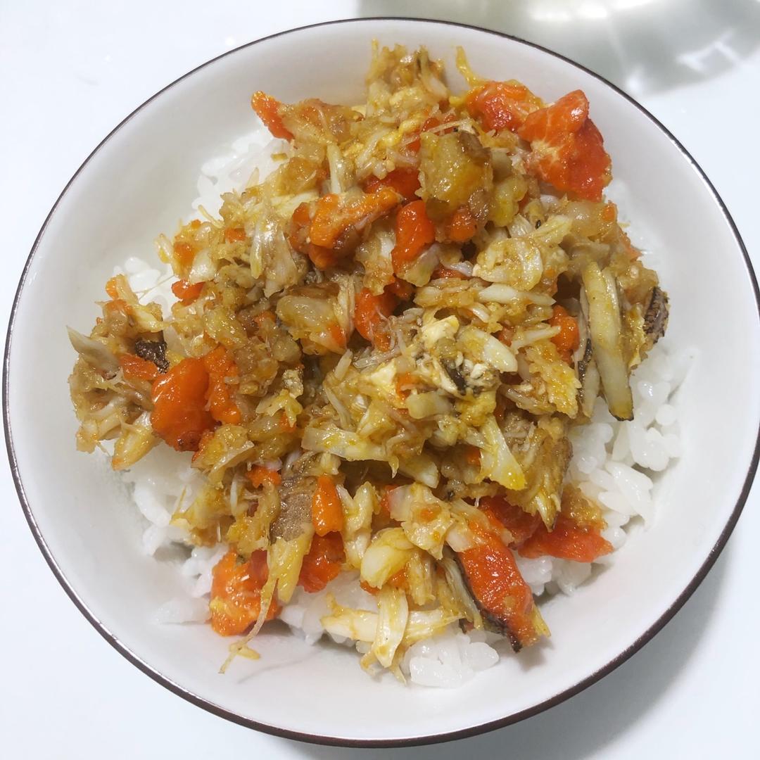 不时不食，不过一碗蟹肉饭。（附详细剥蟹教程）