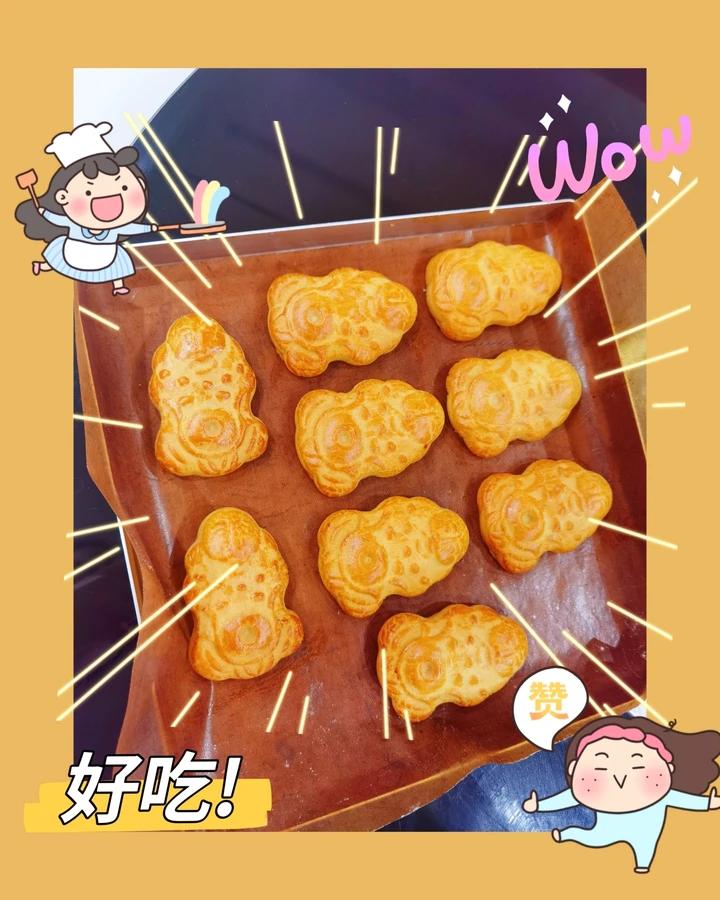 中秋怀旧造型月饼之猪仔饼（公仔饼）