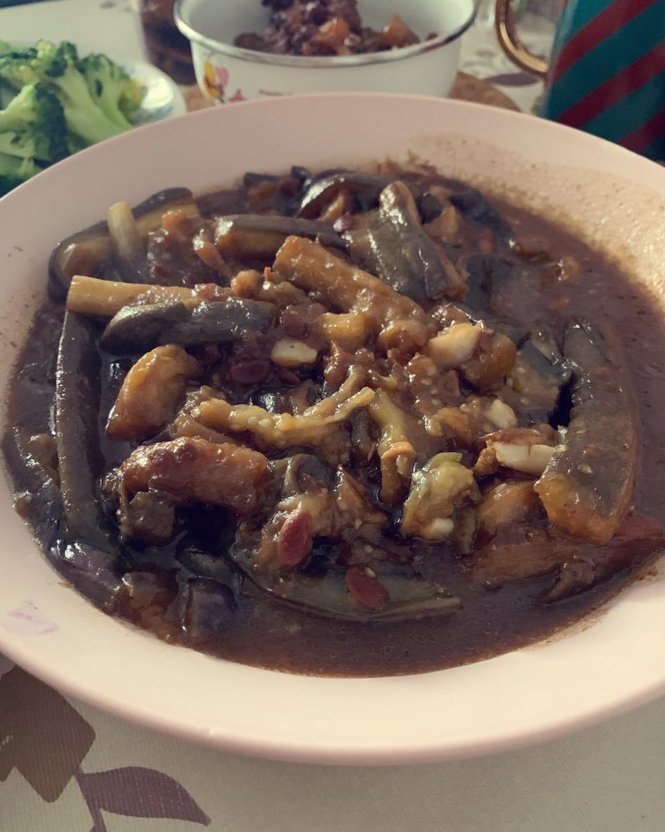 从小吃到大的 东北家常菜 酱烧茄子