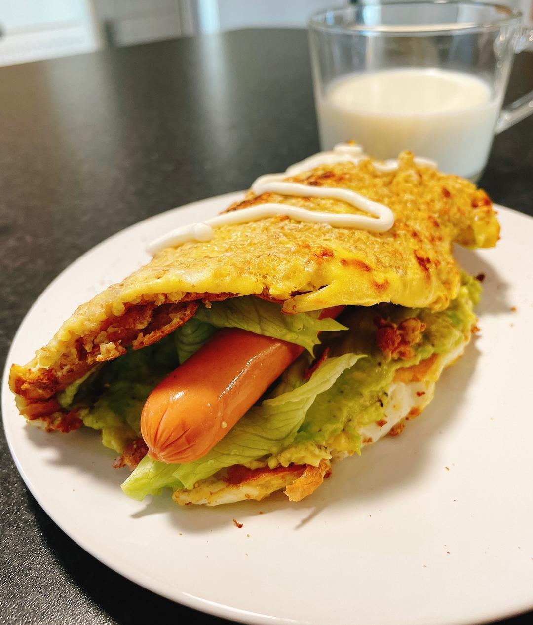 纯奶手撕吐司的做法 步骤1