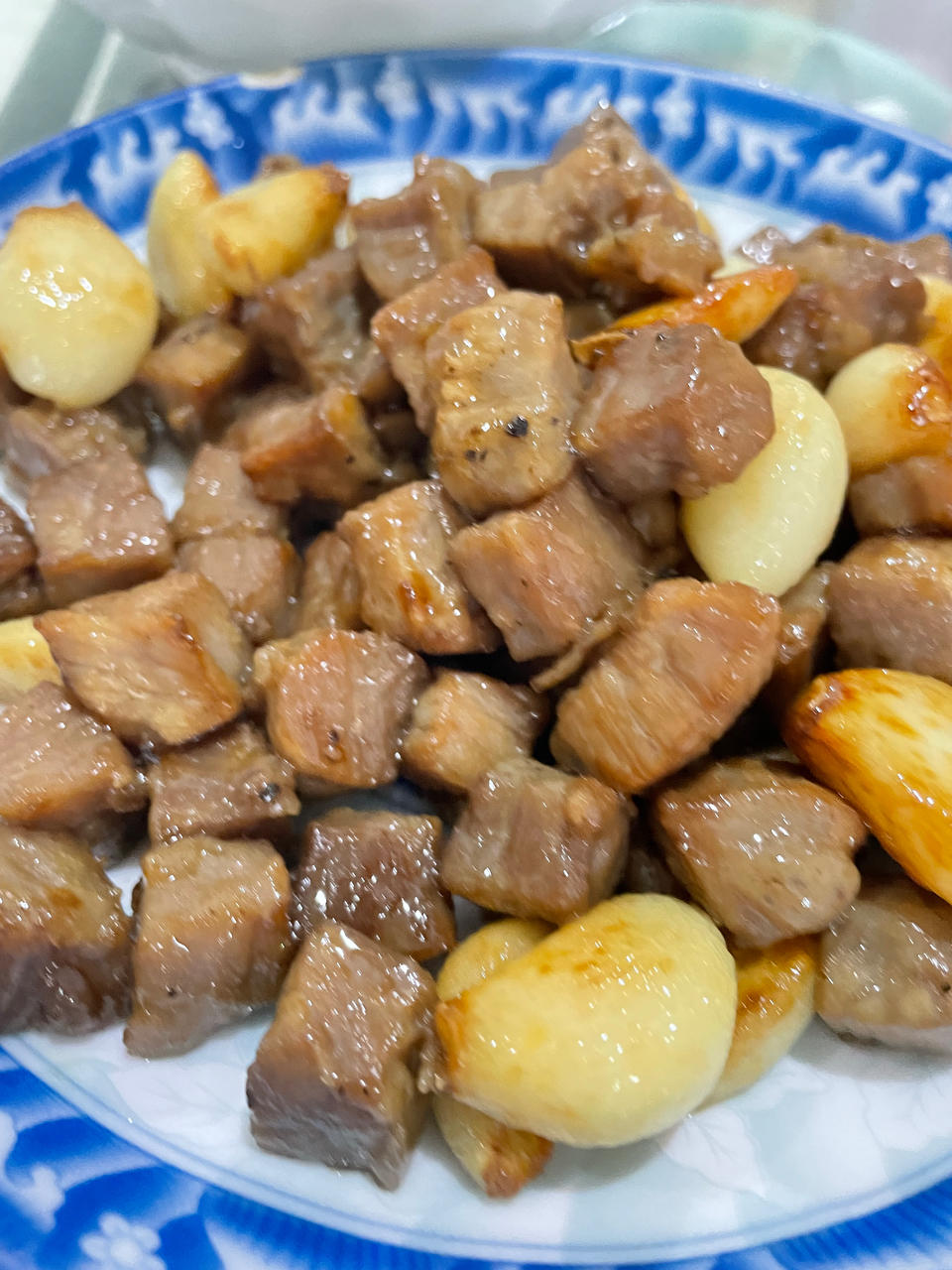 好吃到舔盘的蒜香黑椒牛肉粒