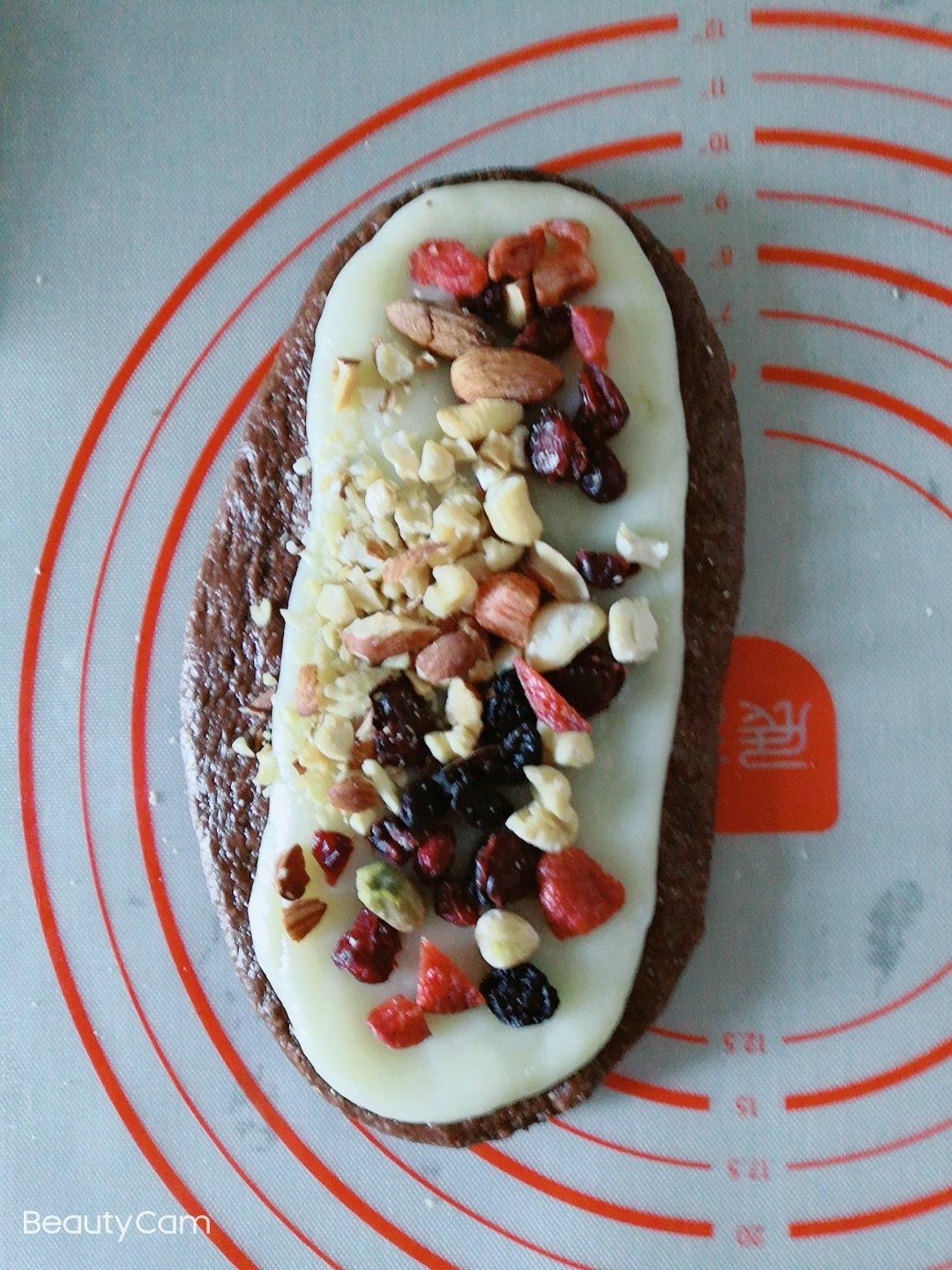 超级好吃简单好做的可可麻薯软欧面包