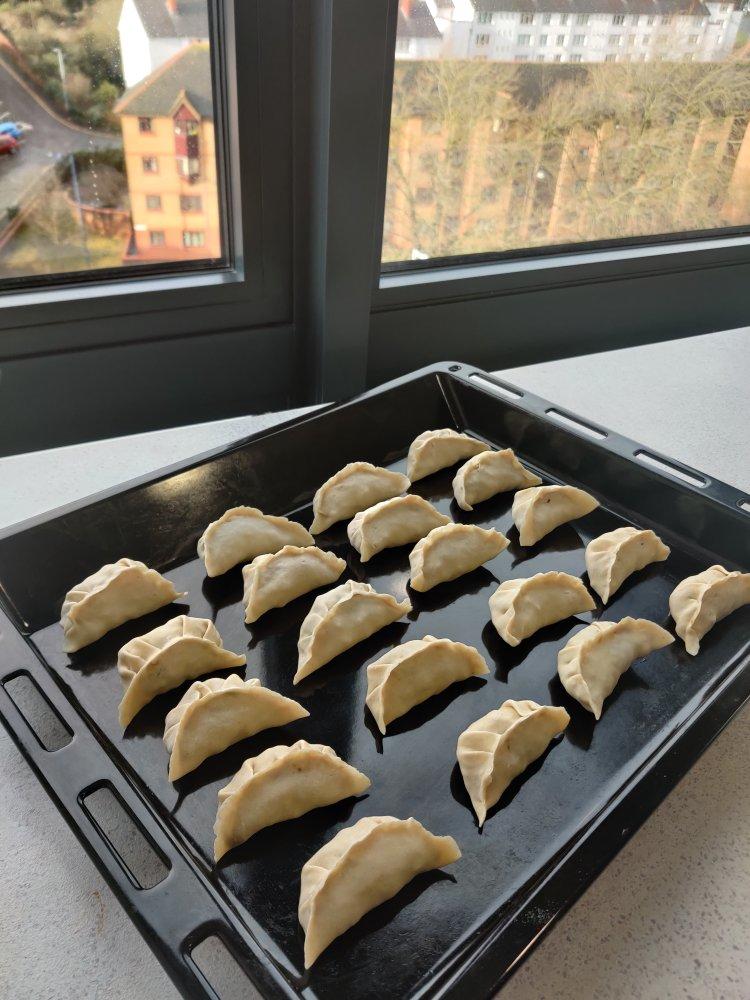 手工揉面三分钟，又韧又薄又好包的饺子皮