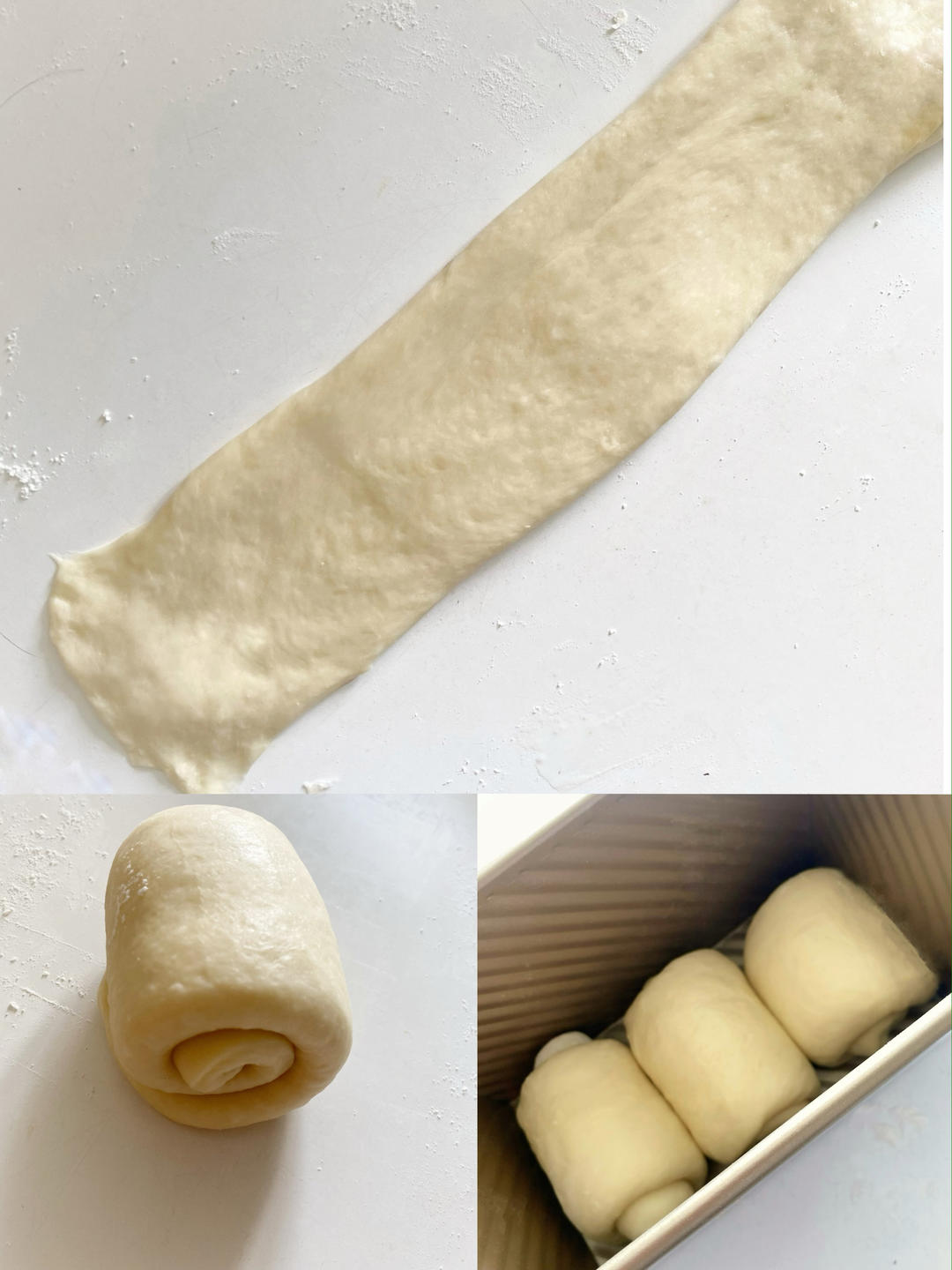 纯奶手撕吐司的做法 步骤1