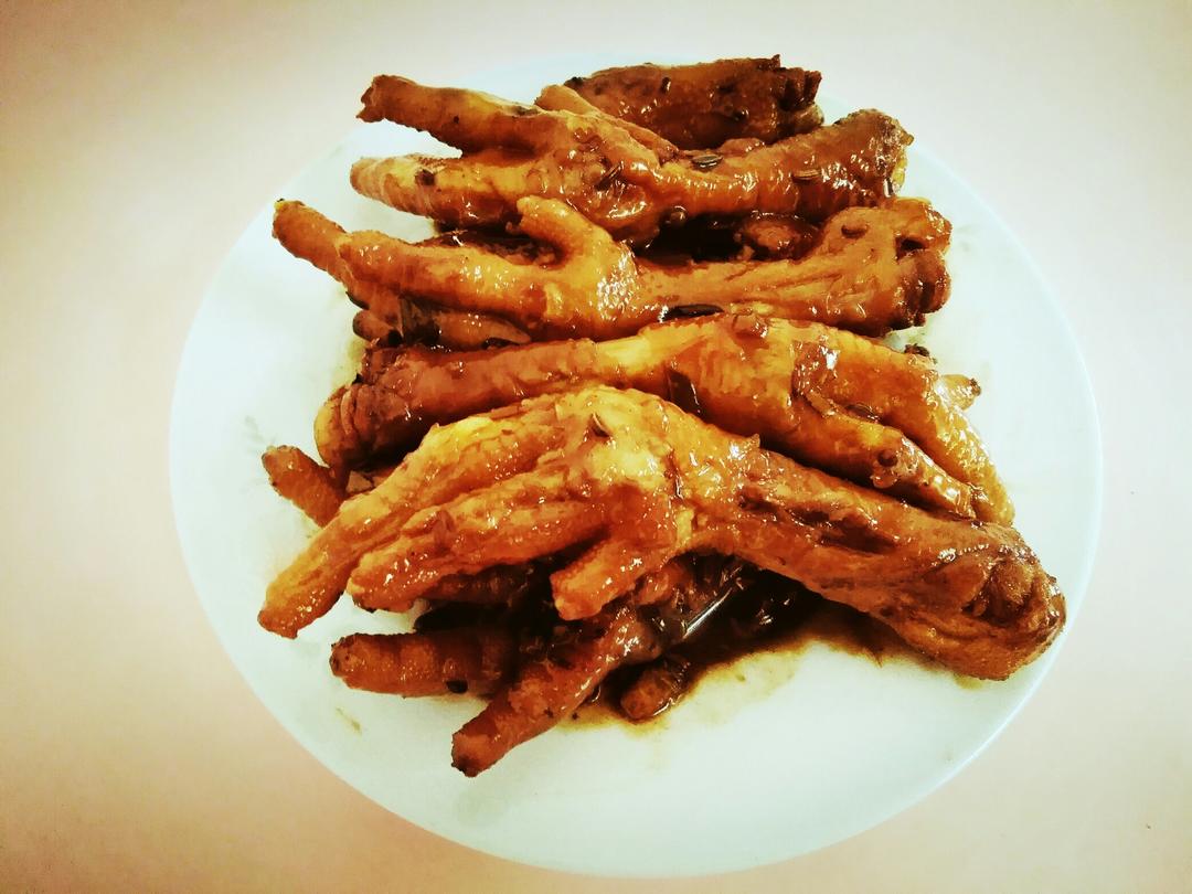 阿林67做的绝味卤鸡爪