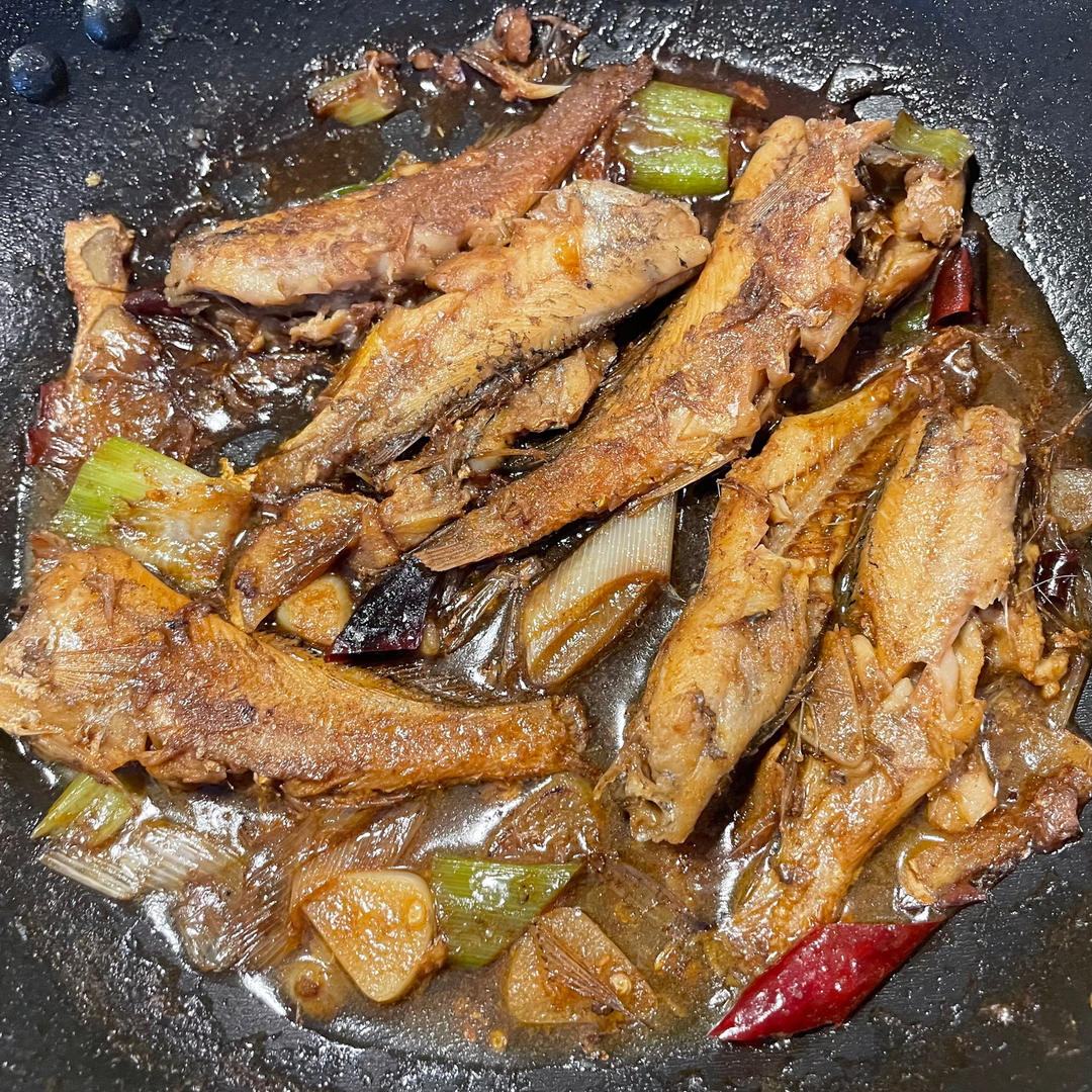 家常炖小黄花鱼