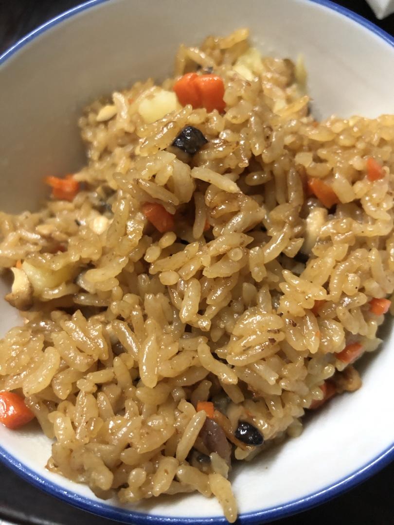 土豆鸡腿饭（电饭煲煲）