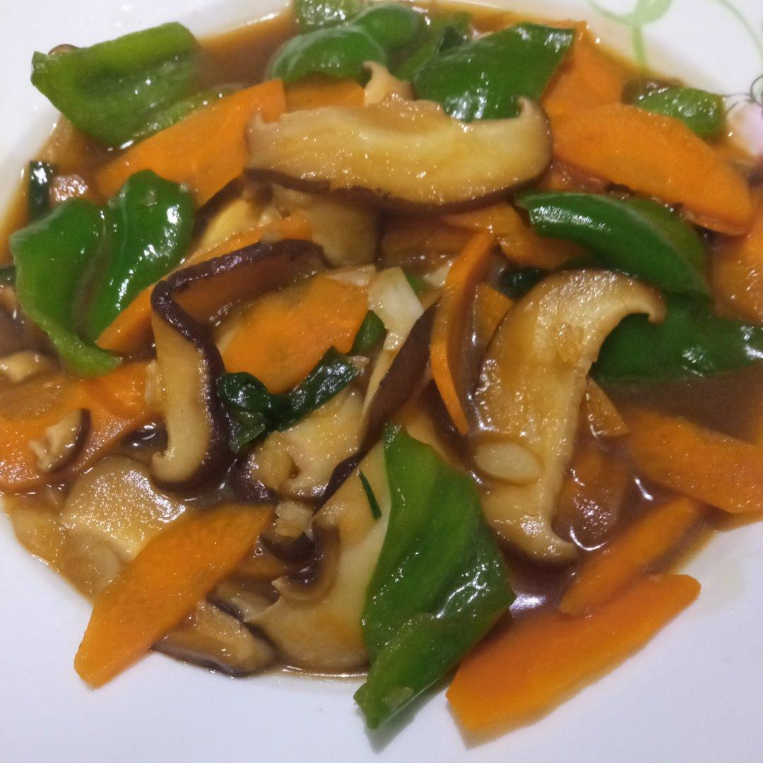 素炒香菇