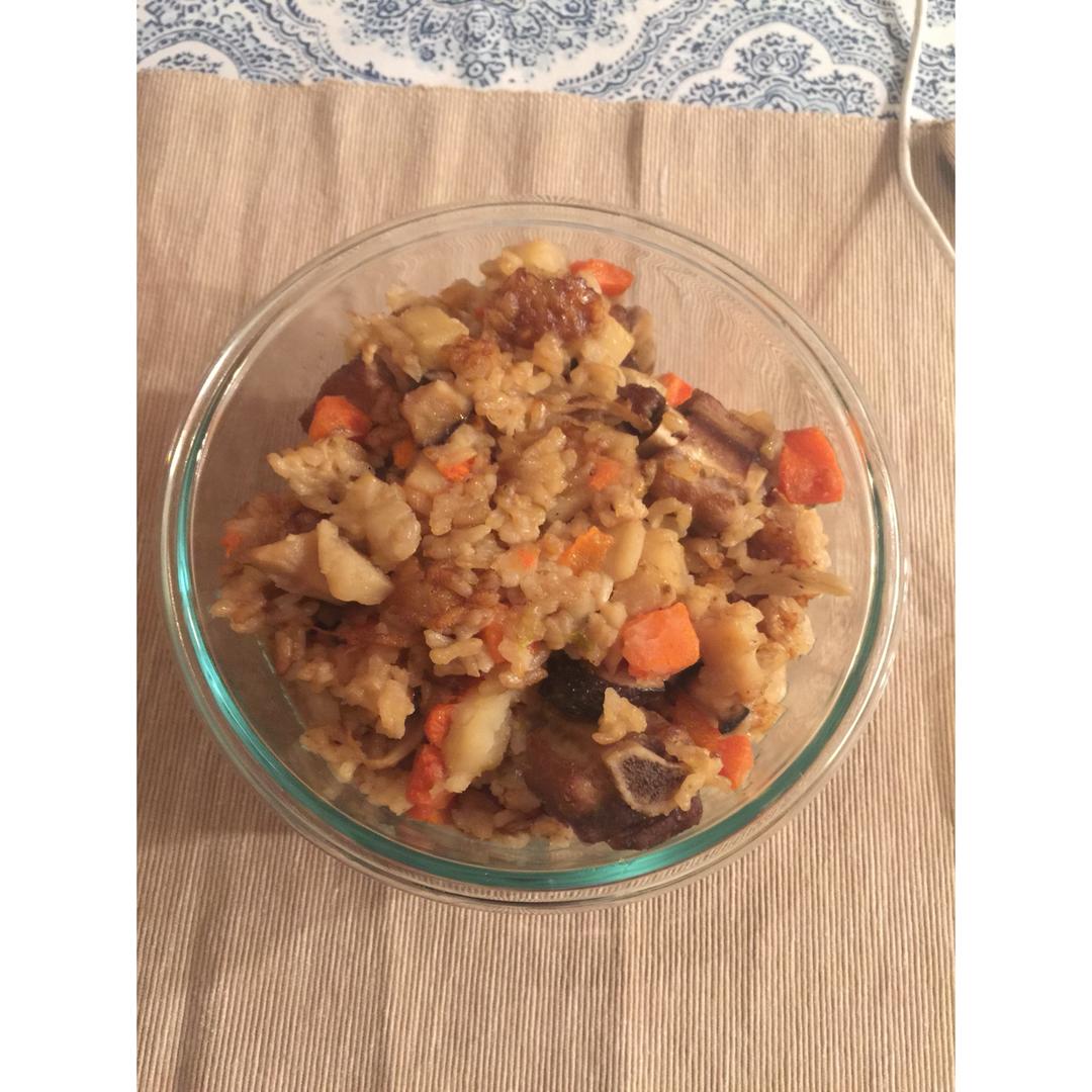 电饭锅版排骨焖饭