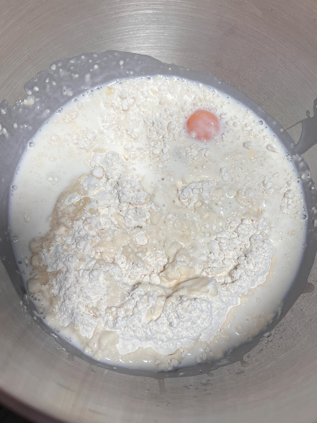 纯奶手撕吐司的做法 步骤1