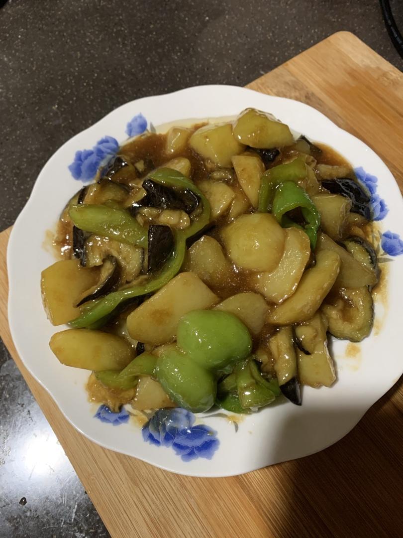 超级下饭的地三鲜