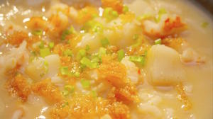 海鲜汤泡饭，海鲜的一种精致吃法的做法 步骤8