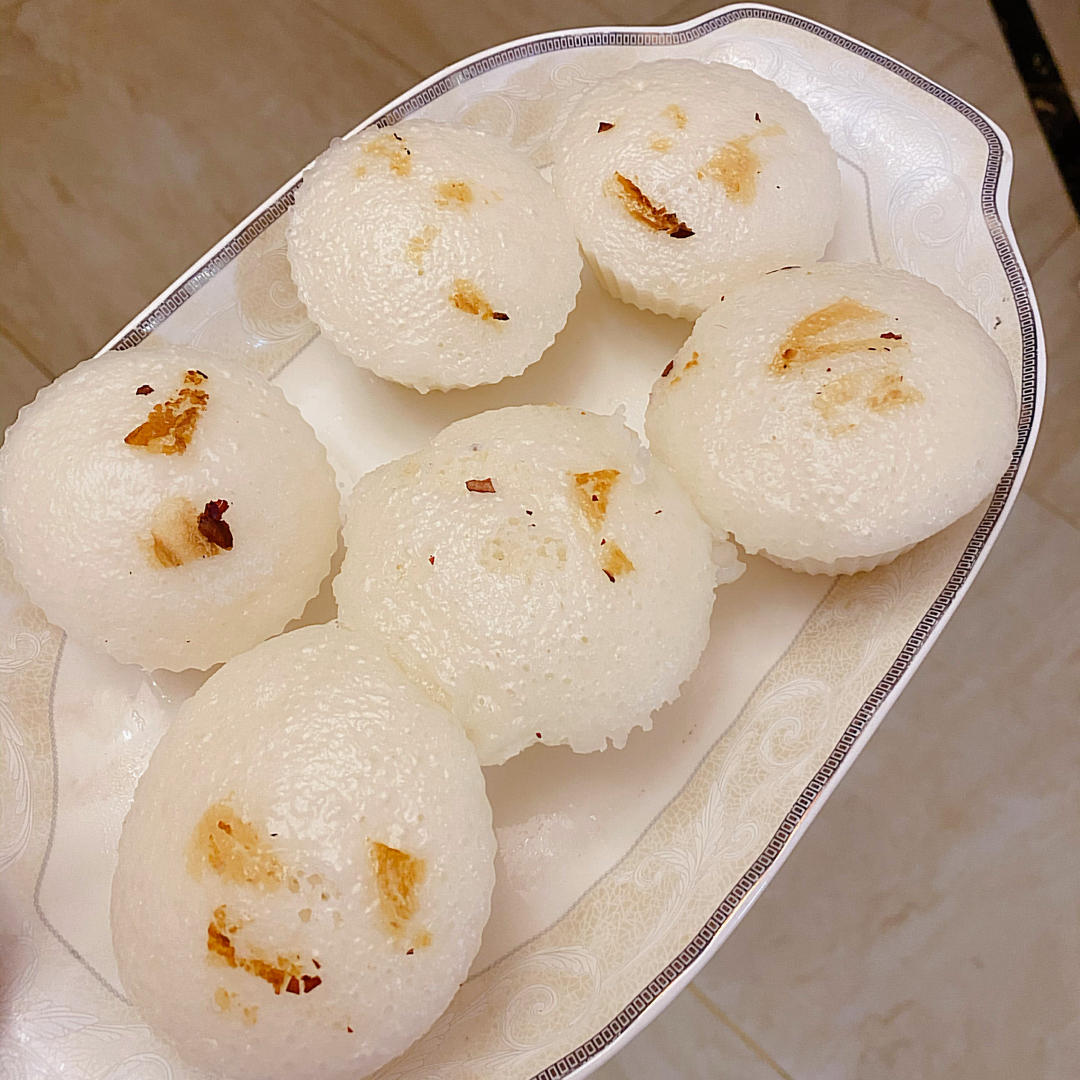 Q弹大米发糕（零失败）