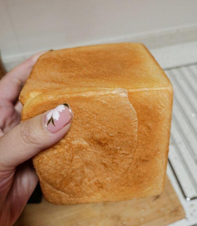特浓炼乳吐司（一次发酵）→水立方模具