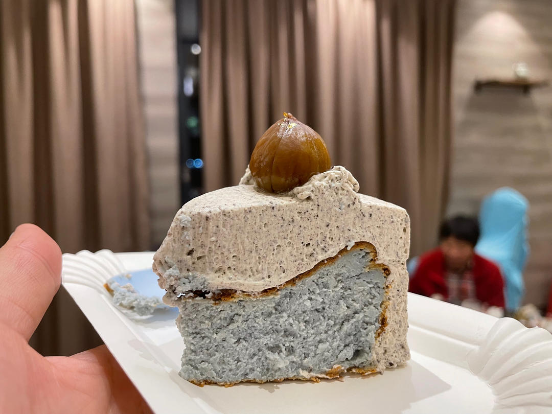 💙冰淇淋口感｜奥利奥咸奶油巴斯克蛋糕