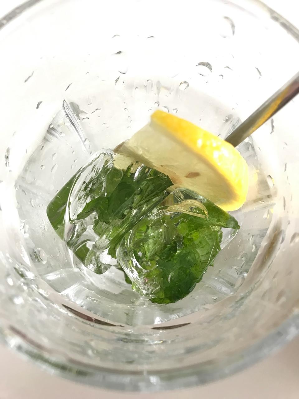 我是木子吖做的清爽薄荷冰