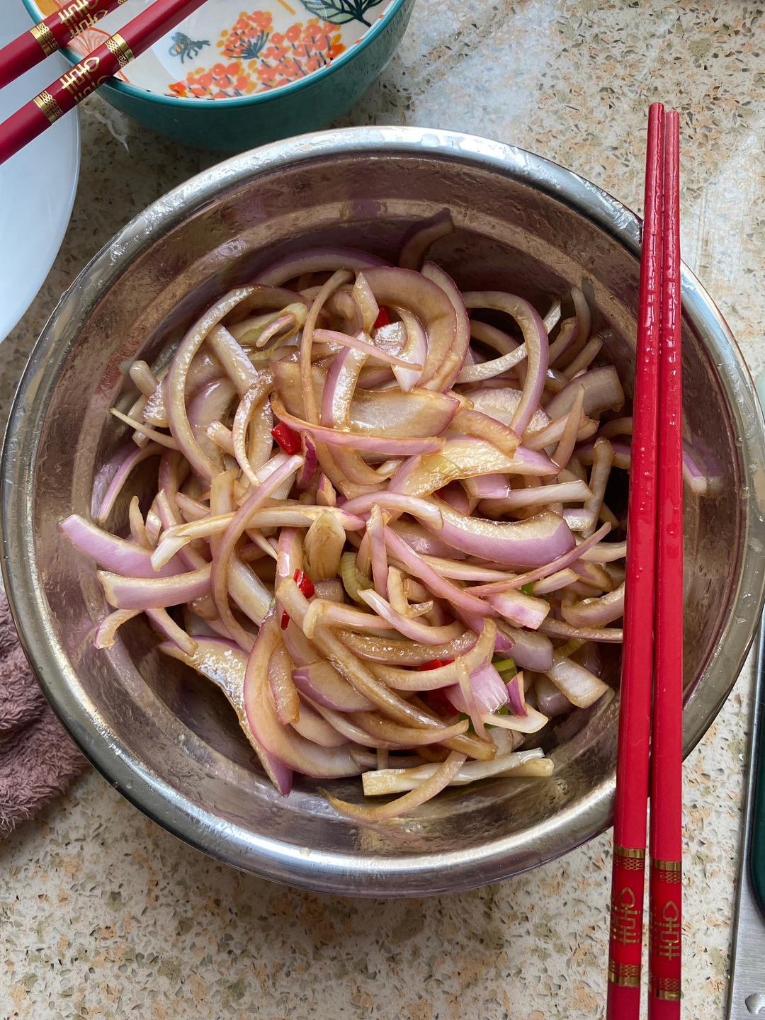 下饭小凉菜—凉拌洋葱