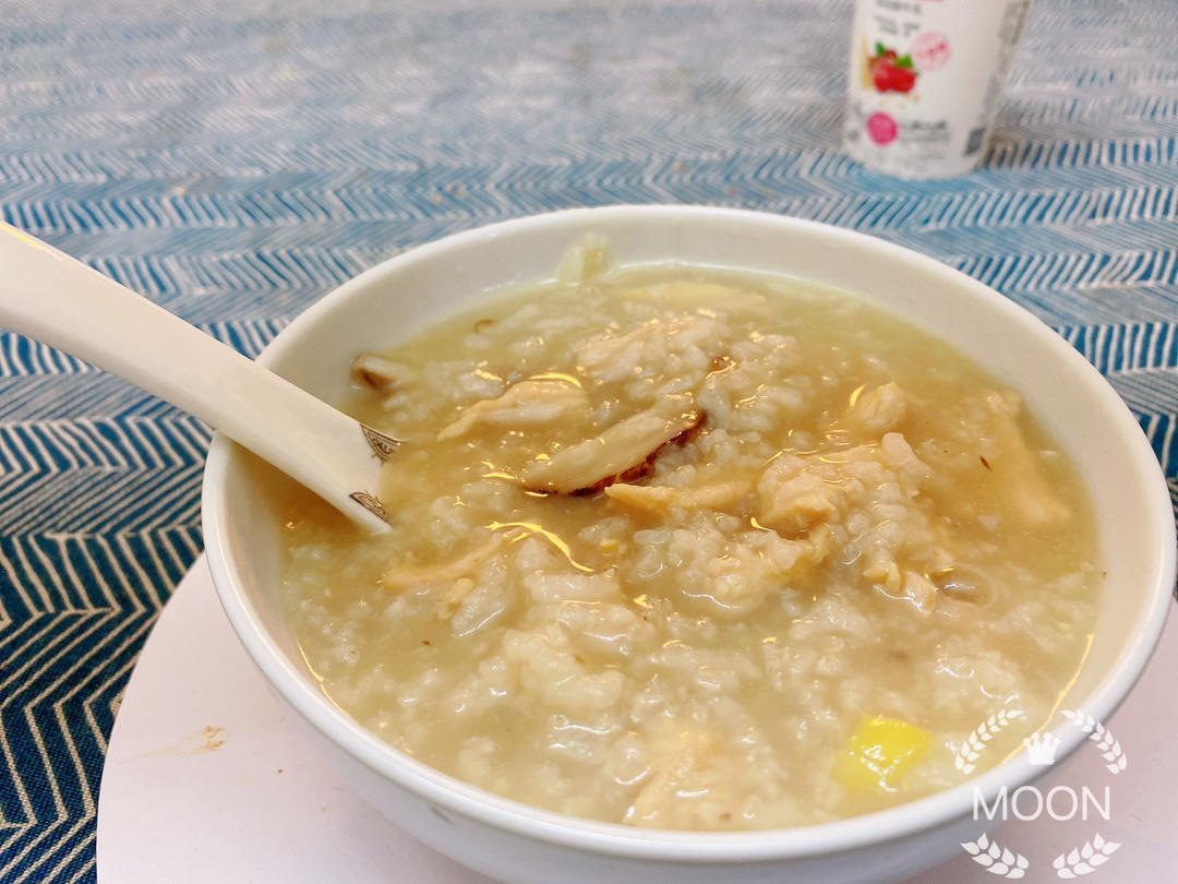 香菇鸡肉粥