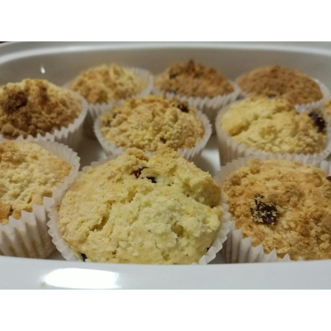 蔓越莓暴浆玛芬