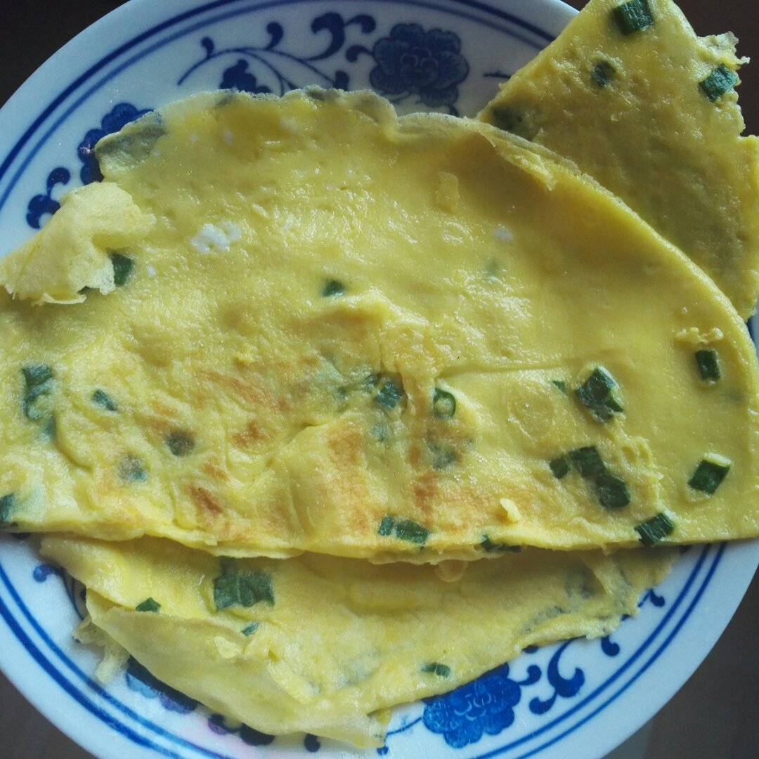 葱花鸡蛋饼