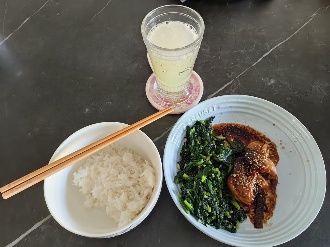 照烧鸡腿饭