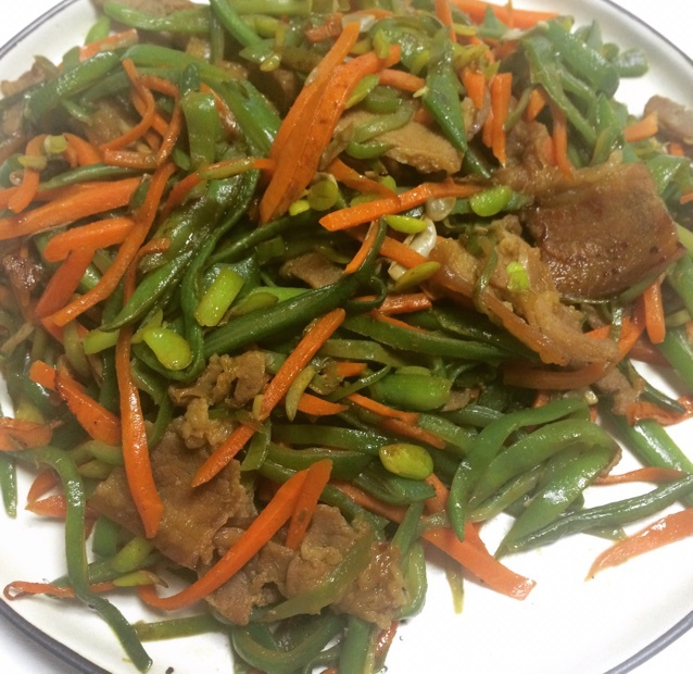 素炒扁豆(豆角、四季豆)