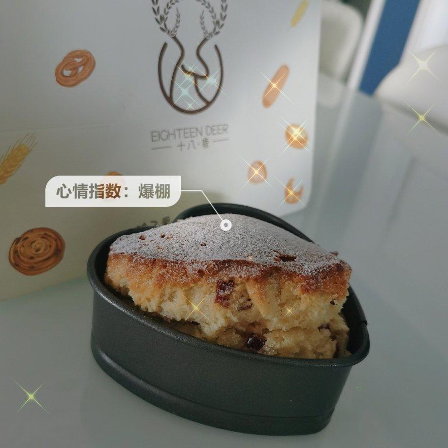 绵软蔓越莓磅蛋糕(无黄油)