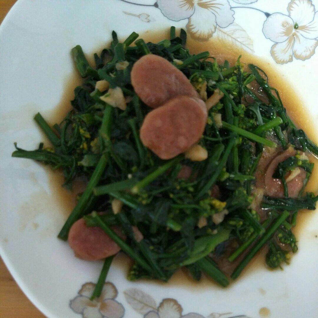 清炒油菜花