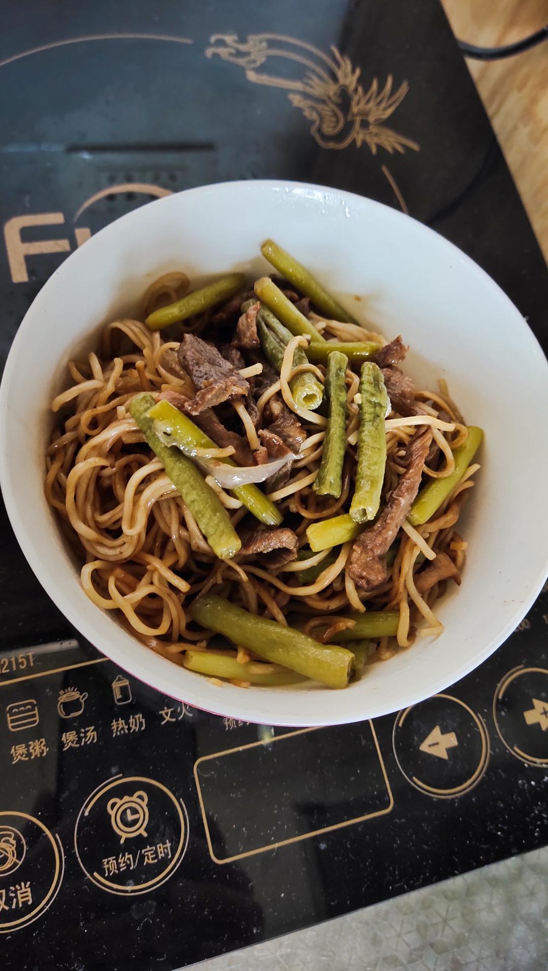 家常卤面（蒸面条）