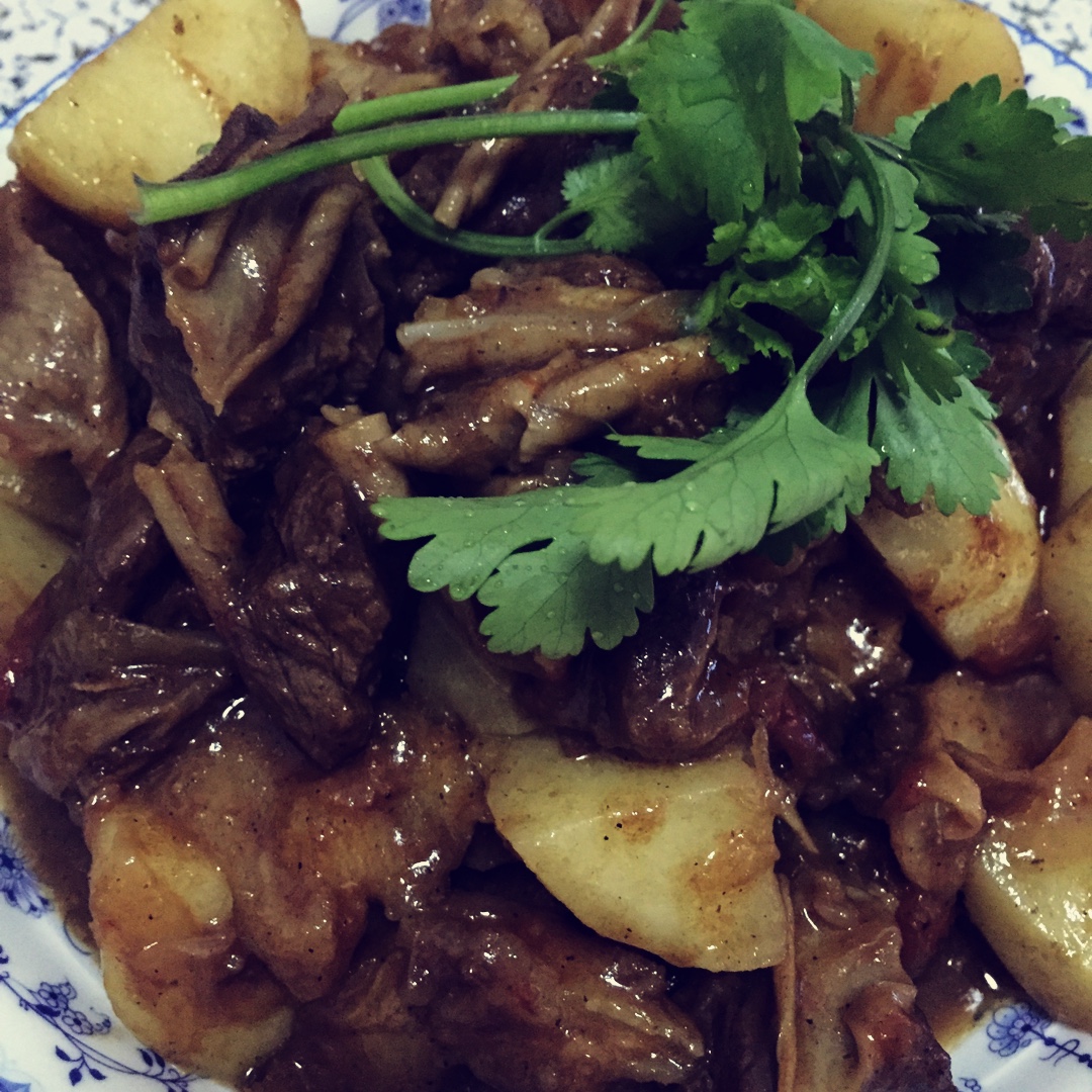 土豆炖牛肉
