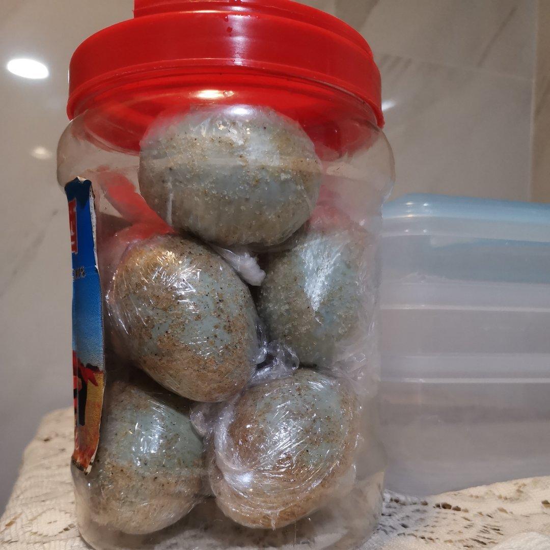 个个流油咸鸭蛋 简单好吃 再也不用去买了