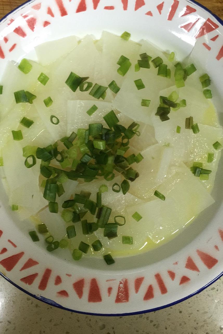 清蒸白萝卜