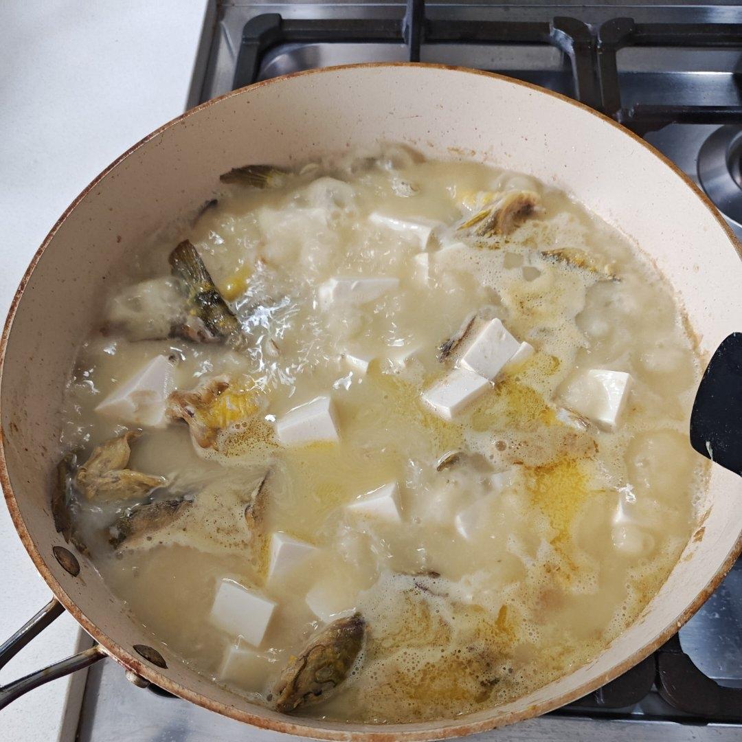 黄骨鱼豆腐汤