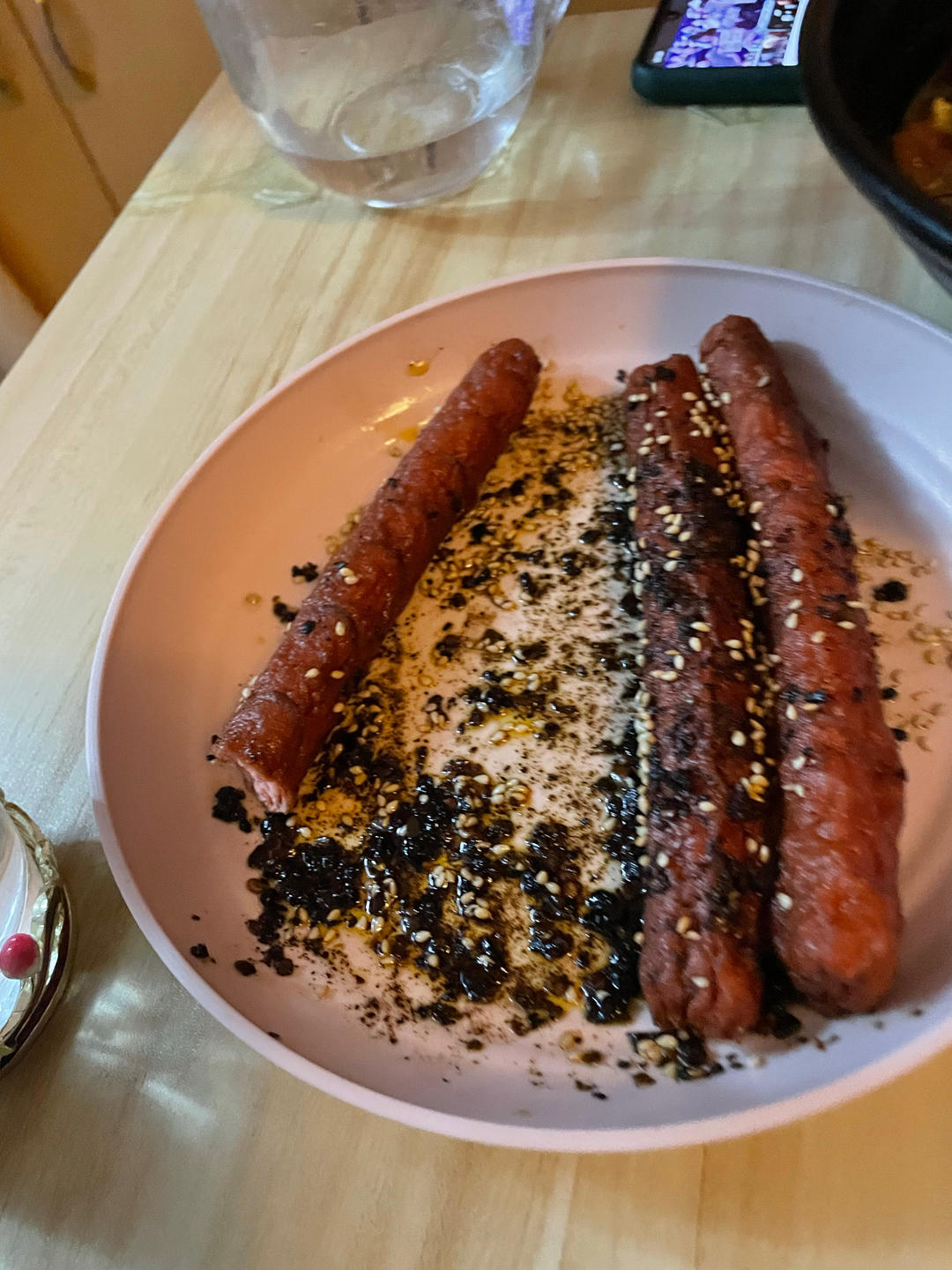 秒杀校门口路边摊的炸火腿肠