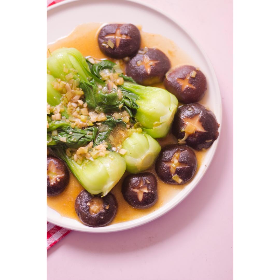 蚝油香菇小油菜