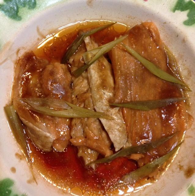 蚝油腌蒸三文鱼的做法
