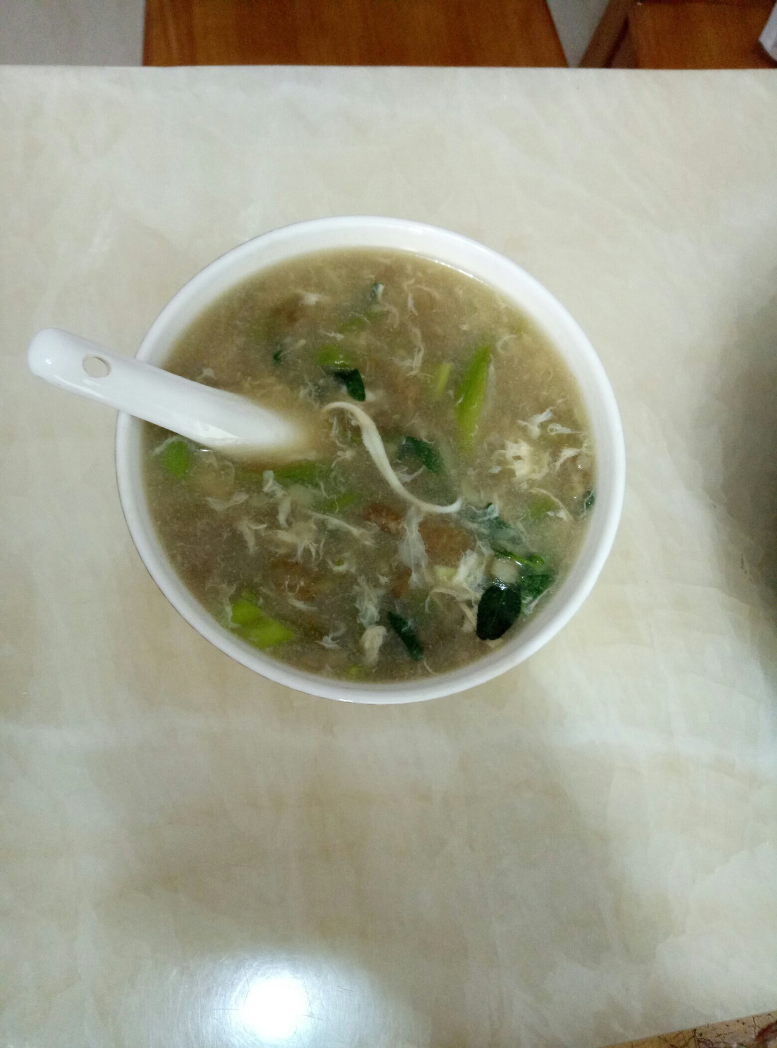 丝瓜疙瘩汤