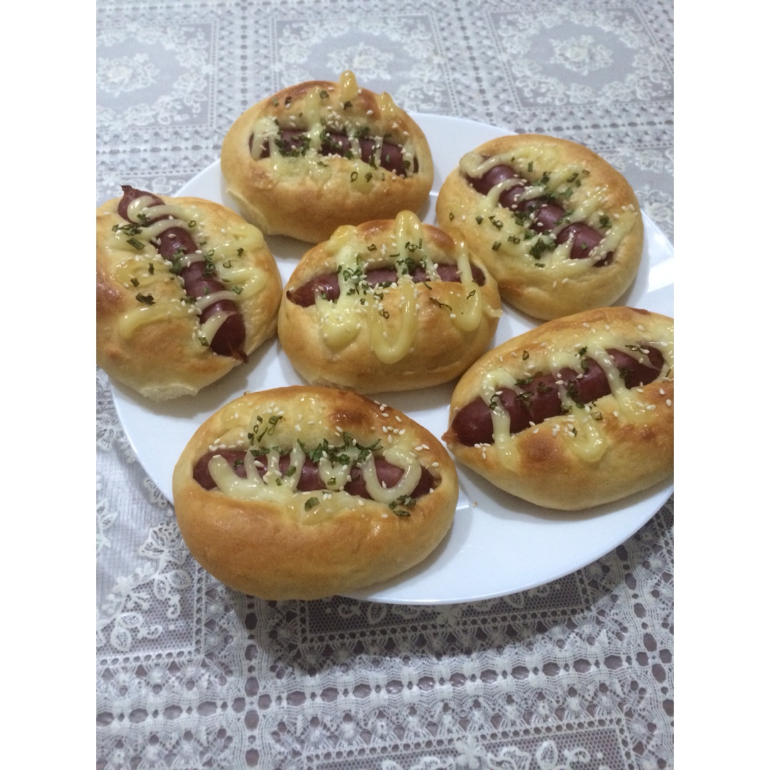 火腿肠面包