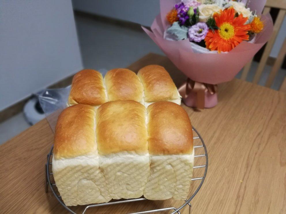 王光光光光的中种法北海道吐司详细步骤版（柏翠面包机8990型号制作）