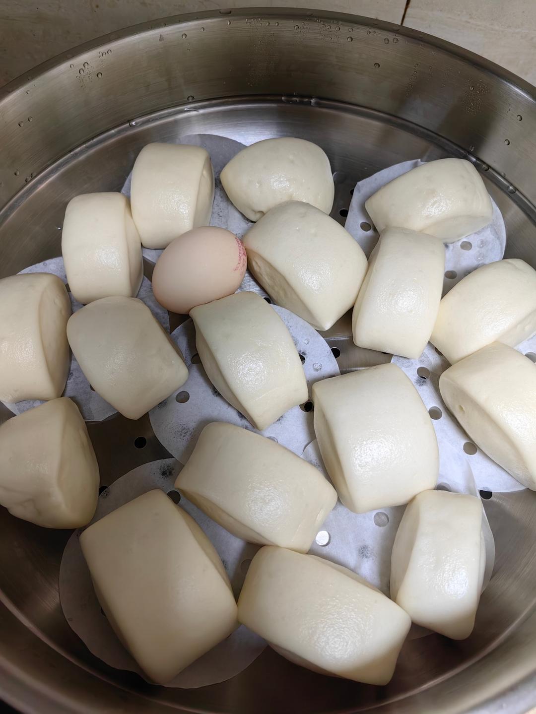 一发奶香小馒头，口感特别好！