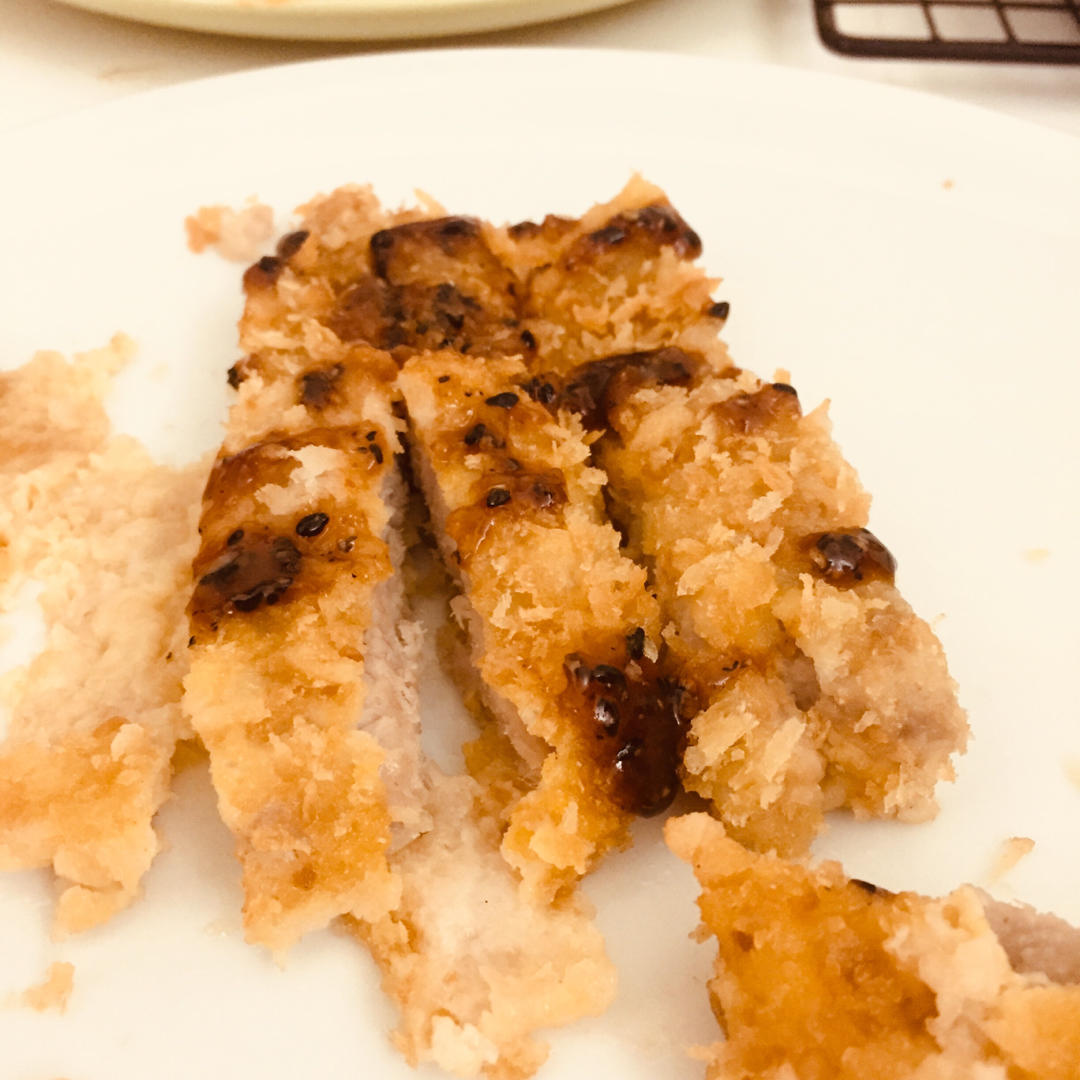日式炸猪排（非油炸 揚げないとんかつ）