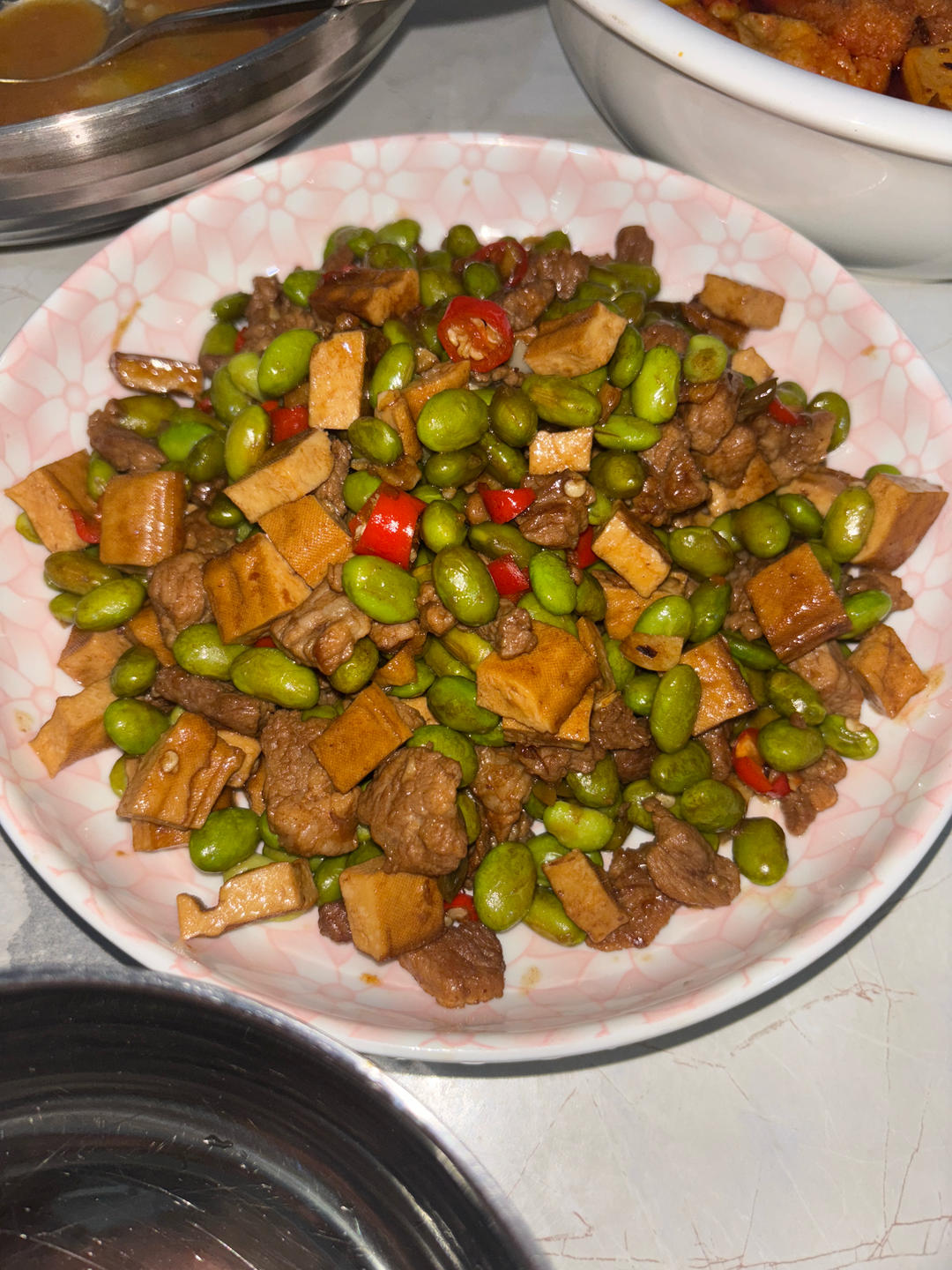 毛豆炒香干｜家常小炒