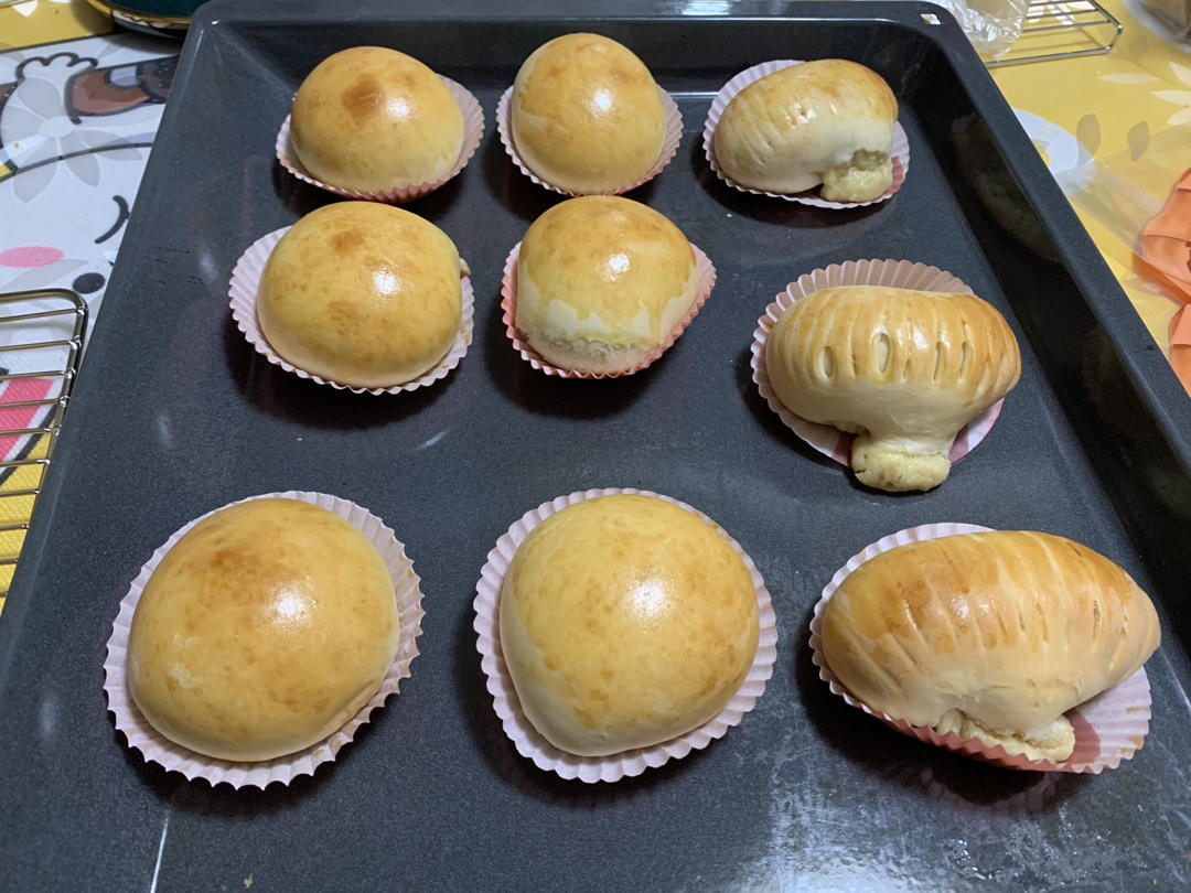 香蕉馅小餐包