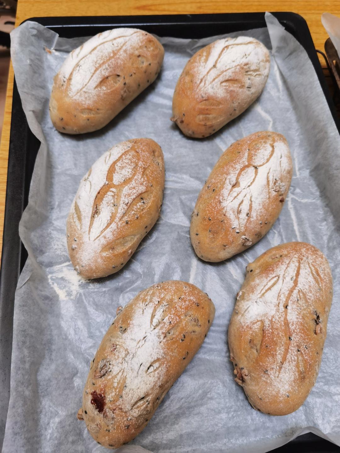 法式焦糖核桃软欧包